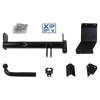 AUTO-HAK Tilhengerkobling fastmontert inkl. TowTec E-sett 7polet Universal