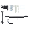 AUTO-HAK Tilhengerkobling fastmontert inkl. TowTec E-sett 13polet Universal