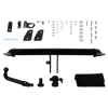 AUTO-HAK Tilhengerkobling avtagbart inkl. TowTec E-sett 13polet Universal