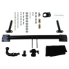 AUTO-HAK Tilhengerkobling avtagbart inkl. TowTec E-sett 13polet Universal