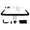 AUTO-HAK Tilhengerkobling avtagbart inkl. TowTec E-sett 7polet Universal