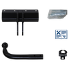 AUTO-HAK Tilhengerkobling fastmontert inkl. TowTec E-sett 7polet Universal