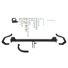 AUTO-HAK Tilhengerkobling fastmontert inkl. TowTec E-sett 13polet Universal