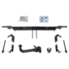 AUTO-HAK Tilhengerkobling avtagbart inkl. TowTec E-sett 7polet Universal