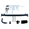AUTO-HAK Tilhengerkobling avtagbart inkl. TowTec E-sett 7polet Universal