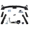 GDW Tilhengerkobling avtagbart inkl. TowTec E-sett 7polet Universal