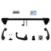Westfalia Tilhengerkobling avtagbart inkl. TowTec E-sett 7polet Universal