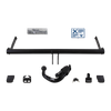 Brink Tilhengerkobling avtagbart inkl. TowTec E-sett 7polet Universal