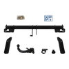 AUTO-HAK Tilhengerkobling avtagbart inkl. TowTec E-sett 7polet Universal