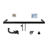 AUTO-HAK Tilhengerkobling avtagbart inkl. TowTec E-sett 7polet Universal
