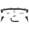 Hak-Pol Tilhengerkobling fastmontert inkl. TowTec E-sett 7polet Universal