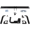 GDW Tilhengerkobling avtagbart inkl. TowTec E-sett 7polet Universal