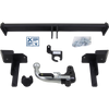 GDW Tilhengerkobling avtagbart inkl. TowTec E-sett 13polet Universal