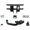 Brink Tilhengerkobling avtagbart inkl. TowTec E-sett 7polet Universal