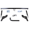 Hak-Pol Tilhengerkobling fastmontert inkl. TowTec E-sett 7polet Universal
