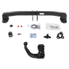 Westfalia Tilhengerkobling avtagbart inkl. TowTec E-sett 7polet Universal