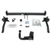 GDW Tilhengerkobling avtagbart inkl. TowTec E-sett 7polet Universal