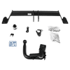 GDW Tilhengerkobling avtagbart inkl. TowTec E-sett 7polet Universal