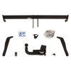 GDW Tilhengerkobling avtagbart inkl. TowTec E-sett 7polet Universal