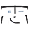 Hak-Pol Tilhengerkobling fastmontert inkl. TowTec E-sett 7polet Universal