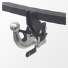 GDW Tilhengerkobling avtagbart inkl. TowTec E-sett 13polet Universal