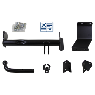 AUTO-HAK Tilhengerkobling fastmontert inkl. TowTec E-sett 7polet Universal
