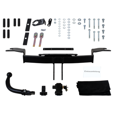 AUTO-HAK Tilhengerkobling avtagbart inkl. TowTec E-sett 13polet Universal