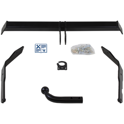 AUTO-HAK Tilhengerkobling fastmontert inkl. TowTec E-sett 7polet Universal