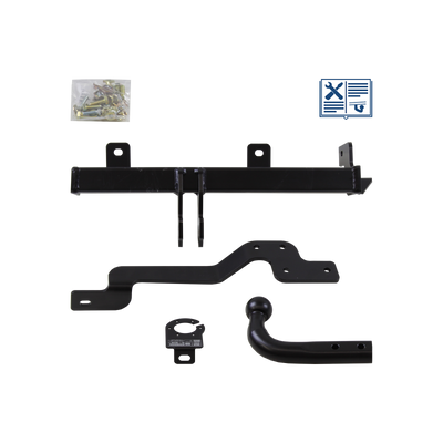 AUTO-HAK Tilhengerkobling fastmontert inkl. TowTec E-sett 13polet Universal