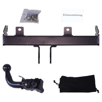 AUTO-HAK Tilhengerkobling avtagbart inkl. TowTec E-sett 13polet Universal