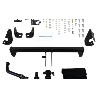 AUTO-HAK Tilhengerkobling avtagbart inkl. TowTec E-sett 7polet Universal