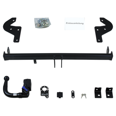 AUTO-HAK Tilhengerkobling avtagbart inkl. TowTec E-sett 7polet Universal