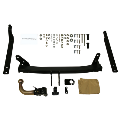 AUTO-HAK Tilhengerkobling avtagbart inkl. TowTec E-sett 13polet Universal