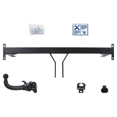 AUTO-HAK Tilhengerkobling avtagbart inkl. TowTec E-sett 13polet Universal