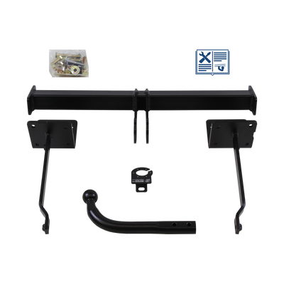 AUTO-HAK Tilhengerkobling fastmontert inkl. TowTec E-sett 7polet Universal