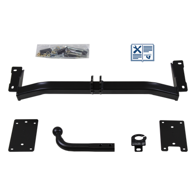 AUTO-HAK Tilhengerkobling fastmontert inkl. TowTec E-sett 13polet Universal
