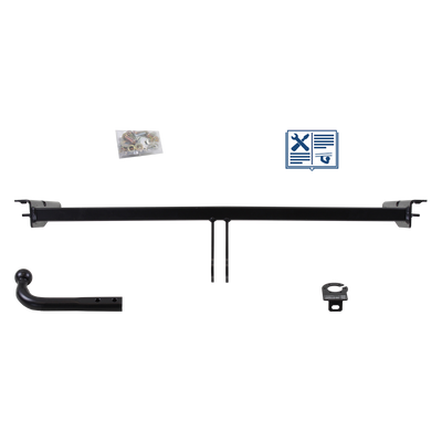 AUTO-HAK Tilhengerkobling fastmontert inkl. TowTec E-sett 7polet Universal