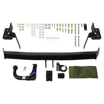 AUTO-HAK Tilhengerkobling avtagbart inkl. TowTec E-sett 7polet Universal