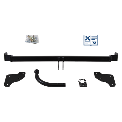 AUTO-HAK Tilhengerkobling fastmontert inkl. TowTec E-sett 7polet Universal