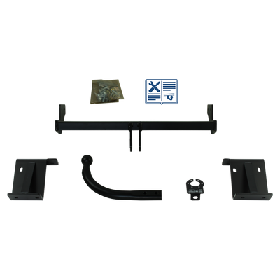 AUTO-HAK Tilhengerkobling fastmontert inkl. TowTec E-sett 7polet Universal
