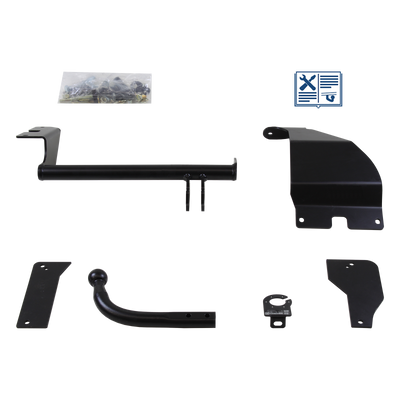 AUTO-HAK Tilhengerkobling fastmontert inkl. TowTec E-sett 7polet Universal