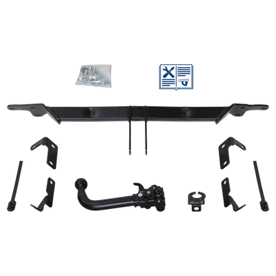 AUTO-HAK Tilhengerkobling avtagbart inkl. TowTec E-sett 7polet Universal