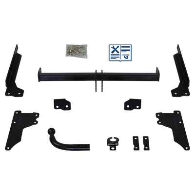 AUTO-HAK Tilhengerkobling fastmontert inkl. TowTec E-sett 7polet Universal