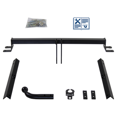 AUTO-HAK Tilhengerkobling fastmontert inkl. TowTec E-sett 7polet Universal