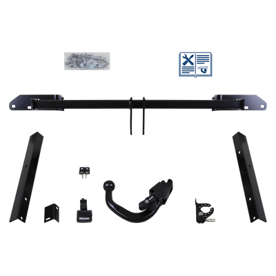 Brink Tilhengerkobling avtagbart inkl. TowTec E-sett 7polet Universal