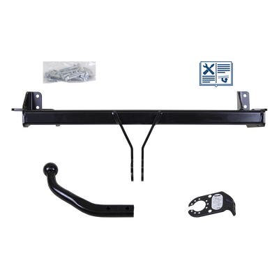 Brink Tilhengerkobling fastmontert inkl. TowTec E-sett 13polet Universal