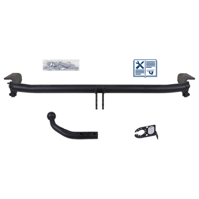 Brink Tilhengerkobling fastmontert inkl. TowTec E-sett 7polet Universal