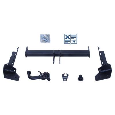 AUTO-HAK Tilhengerkobling avtagbart inkl. TowTec E-sett 7polet Universal