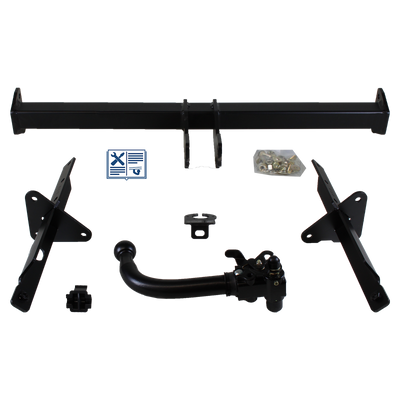 AUTO-HAK Tilhengerkobling avtagbart inkl. TowTec E-sett 7polet Universal