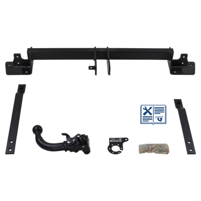 AUTO-HAK Tilhengerkobling avtagbart inkl. TowTec E-sett 7polet Universal